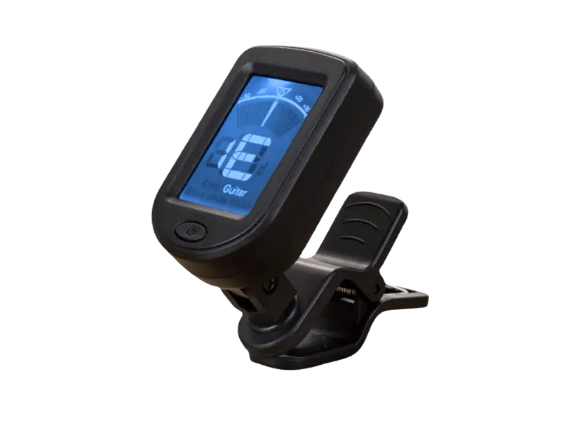 Illustration d'un accordeur pour guitare