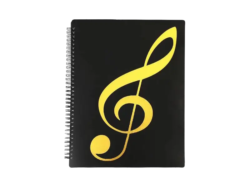 Classeur de musique très pratique pour partitions
